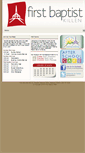 Mobile Screenshot of firstbaptistkillen.org